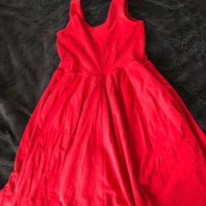 Alice and Ames red 7 tank dress